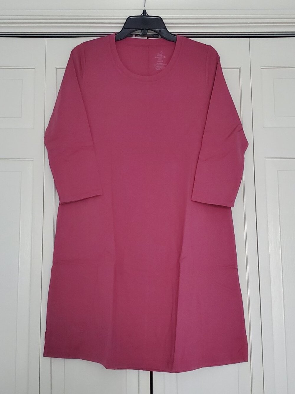 Woolx Rissa Merino Wool Blend A Line Dress Small Mulberry